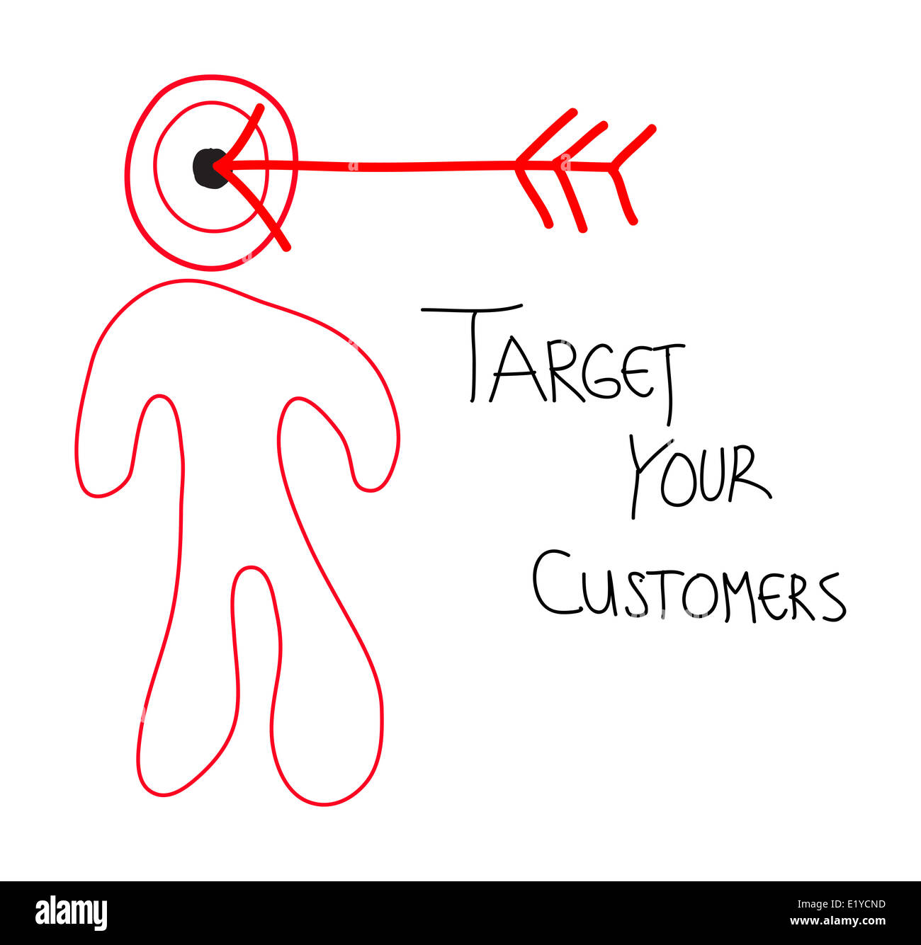 Target Your Customers Stock Photo Alamy Target Your Customers Stock Photo Alamy
