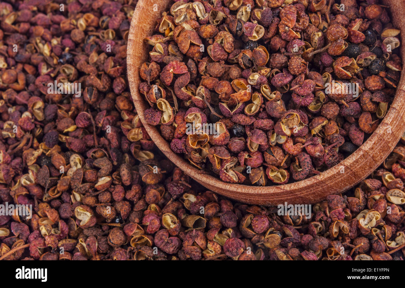 Szechuan peppercorns Sichuan pepper Stock Photo Alamy