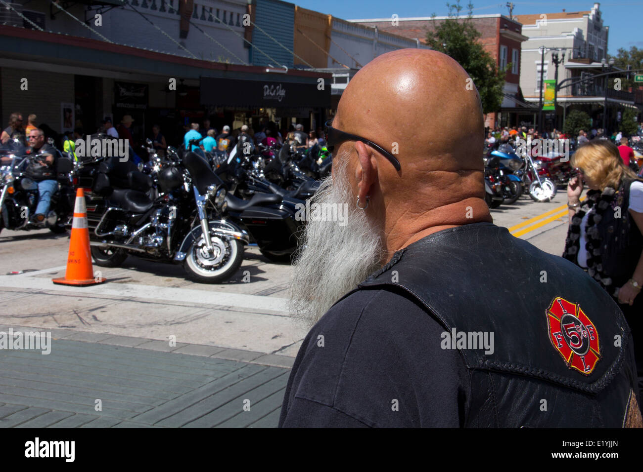 Downtown DeLand comes to life each March when the DeLand Bike Rally