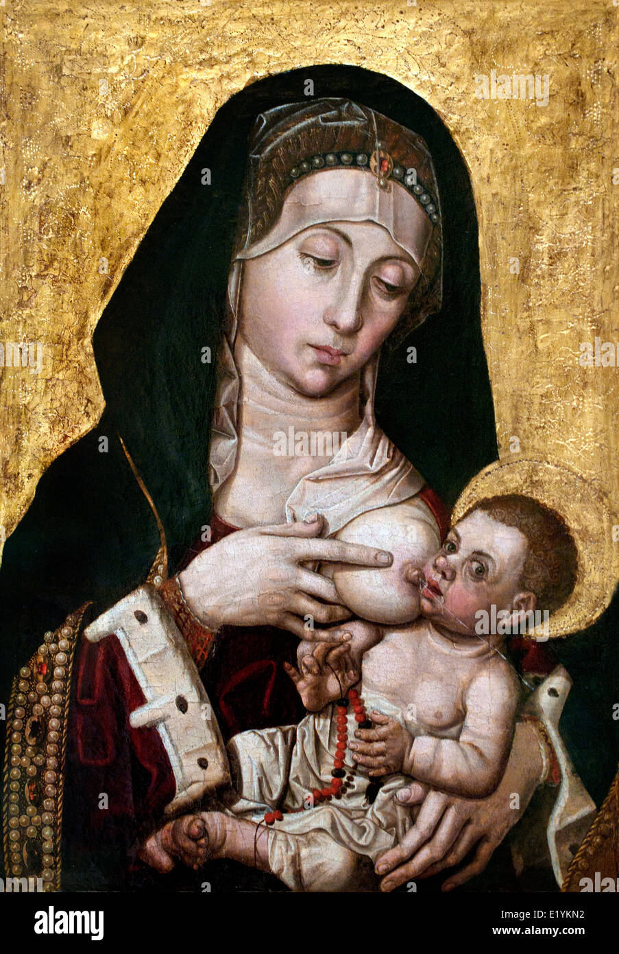 The Virgin Of The Holy Milk High Resolution Stock Photography And Images Alamy https www alamy com stock photo virgin of milk by bartolom bermejo 1468 and 1501 gothic art spain 70064318 html