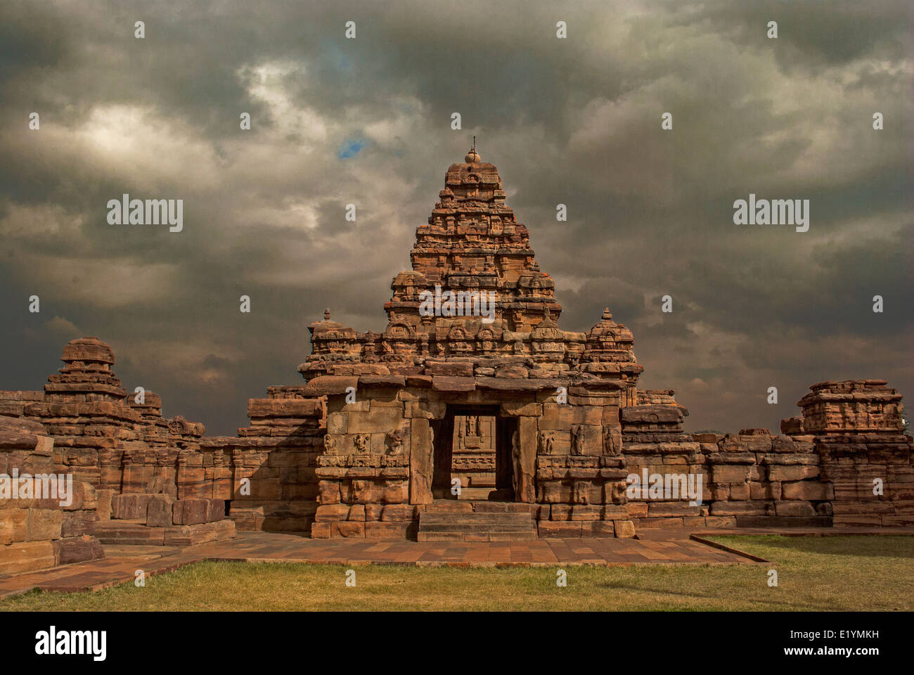 Pattadakallu Temple Stock Photo