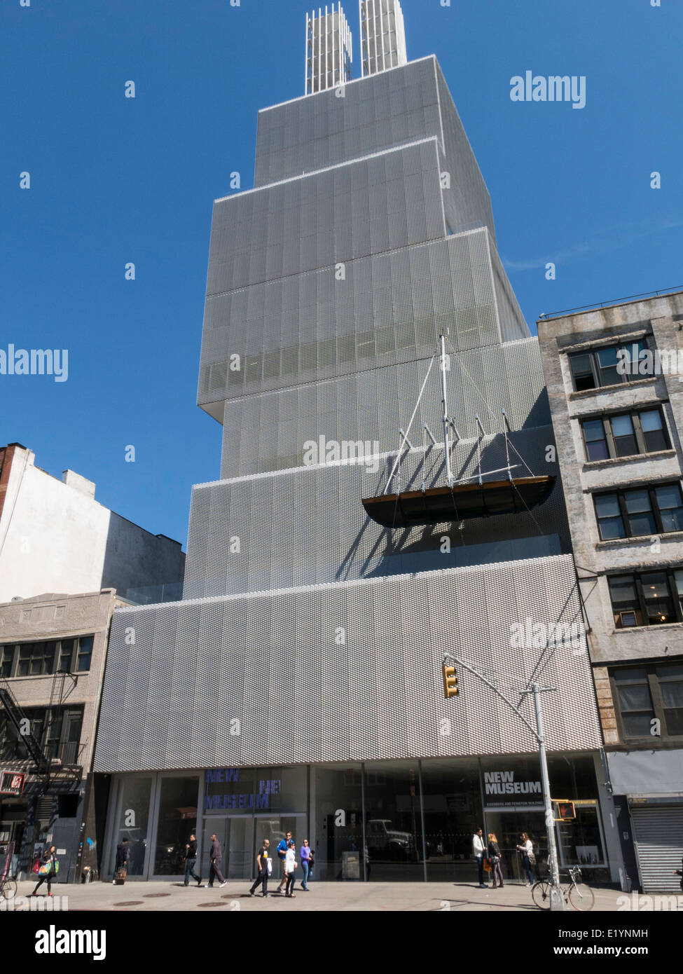 The New Museum, The Bowery, NYC Stock Photo Alamy