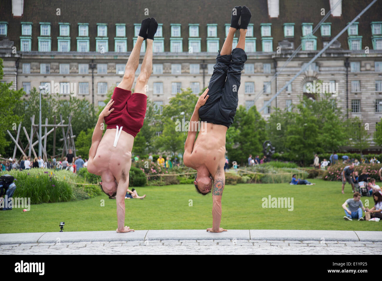 Circus Acrobats Balancing High Resolution Stock Photography and Images ...