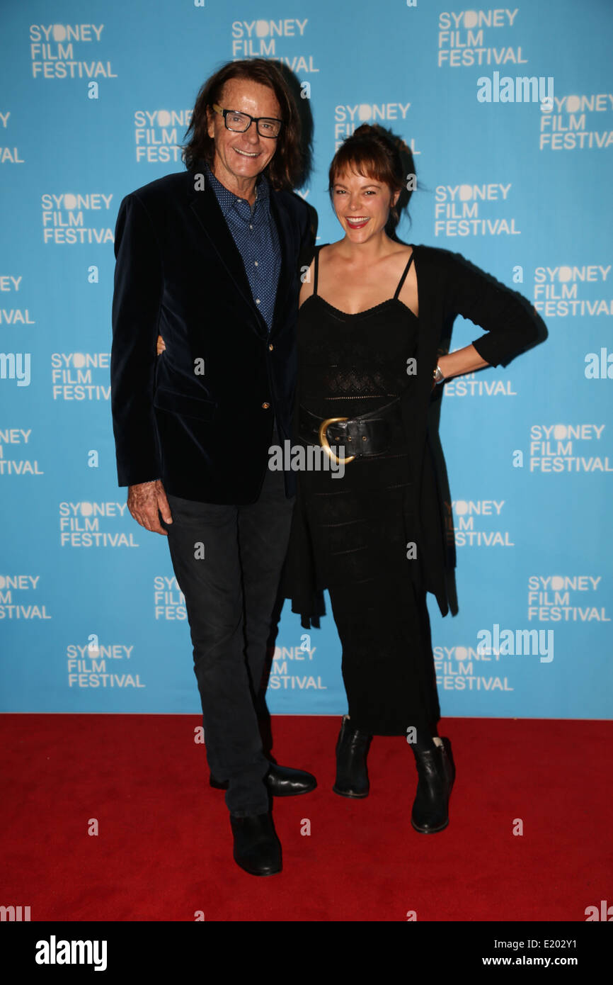 Event Cinema, 505-525 George Street, Sydney, NSW, Australia. 11 June 2014. Charles Waterstreet and Matilda Brown arrive on the red carpet for the Australian Premiere of The Last Impresario as part of the Sydney Film Festival. Copyright © 2014 Richard Milnes/Alamy Live News Stock Photo