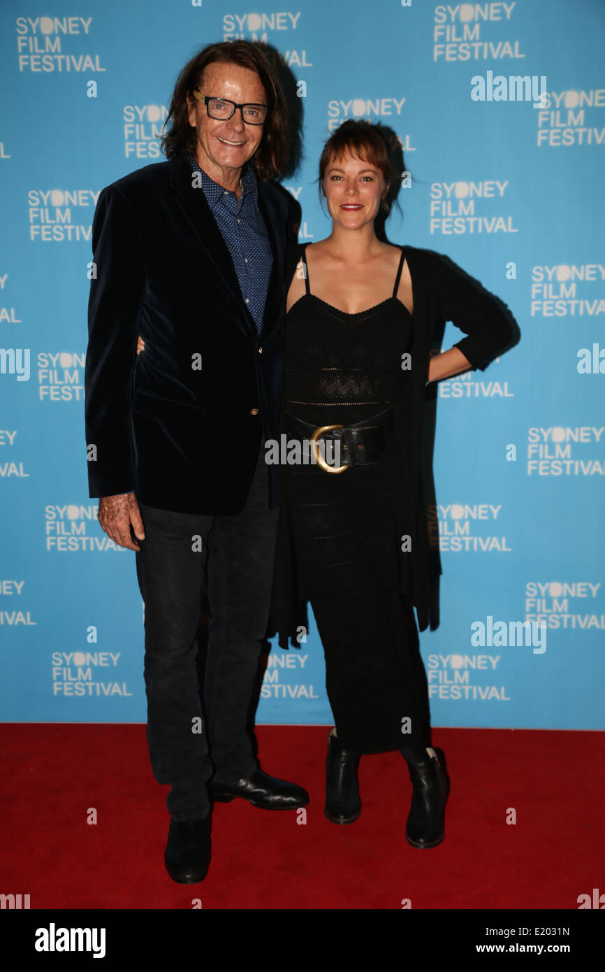 Event Cinema, 505-525 George Street, Sydney, NSW, Australia. 11 June 2014. Charles Waterstreet and Matilda Brown arrive on the red carpet for the Australian Premiere of The Last Impresario as part of the Sydney Film Festival. Copyright © 2014 Richard Milnes/Alamy Live News Stock Photo