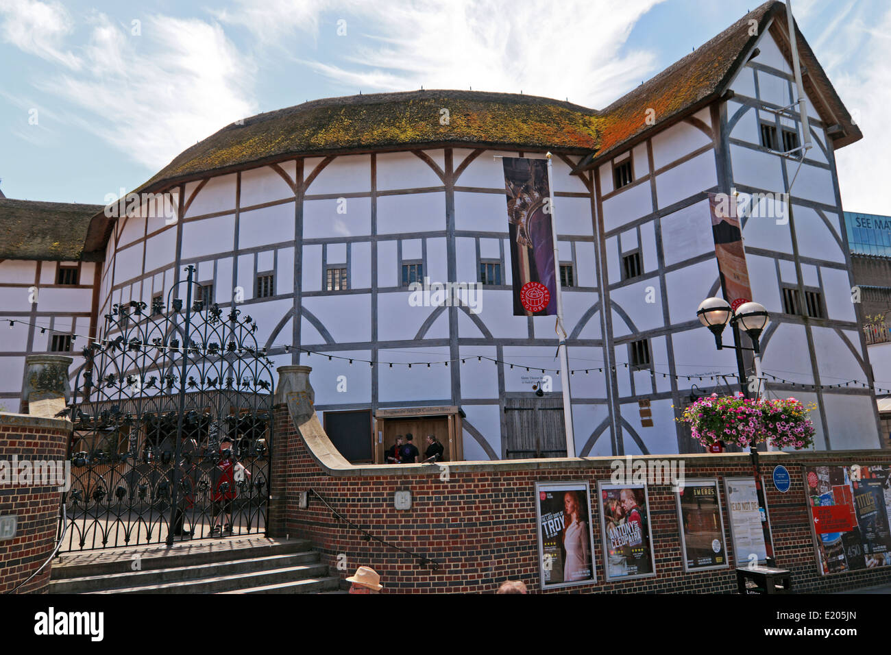 Shakespeare's Globe Theatre, London Stock Photo
