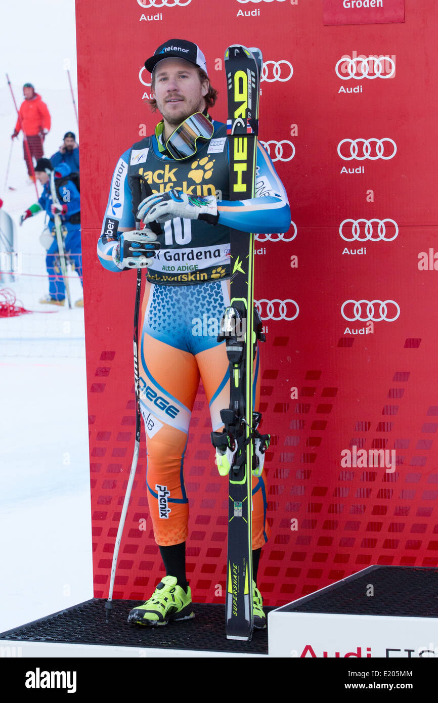 JANSRUD Kjetil (NOR) takes 2nd place during the Audi FIS Alpine Ski World Cup Men’s downhill Stock Photo
