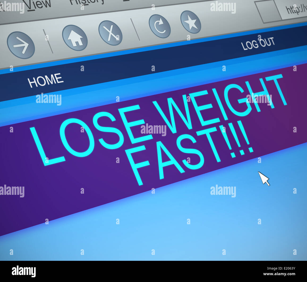 Losing weight concept Stock Photo Alamy