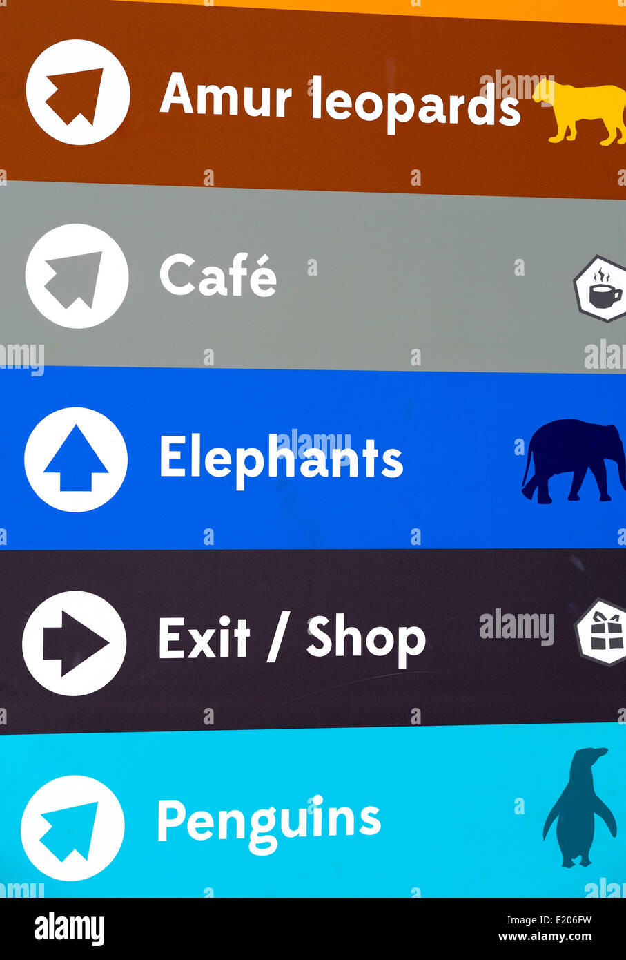 Directions To The Zoo Directions To The Zoo High Resolution Stock Photography And Images - Alamy
