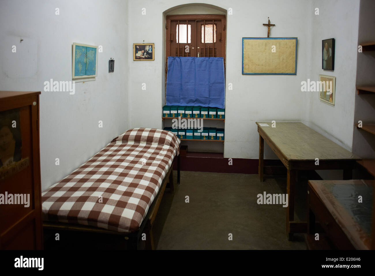 India, West Bengal, Kolkata, Calcutta, Mother Teresa hospice Stock Photo