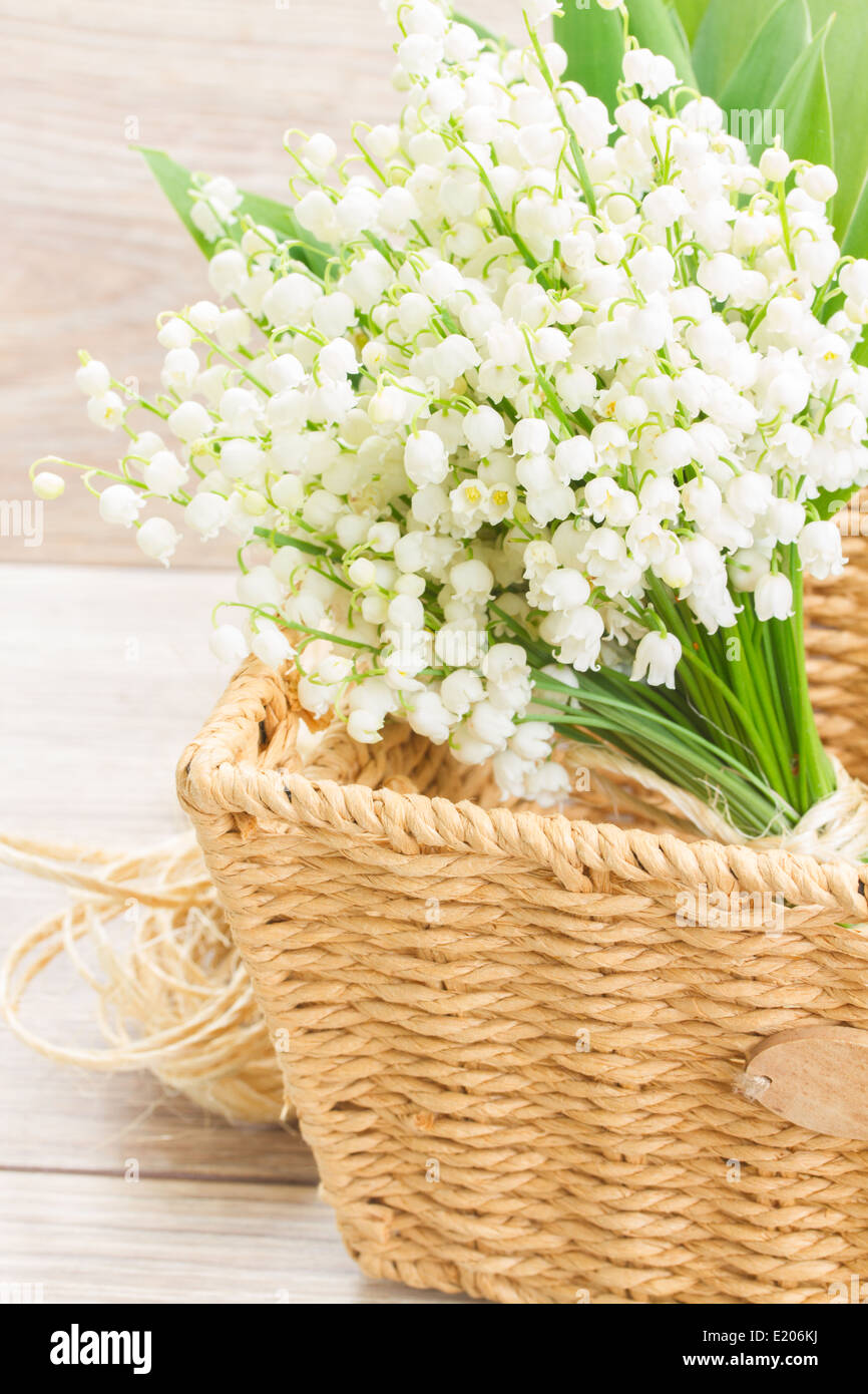 lilly of the valley bouquet Stock Photo - Alamy