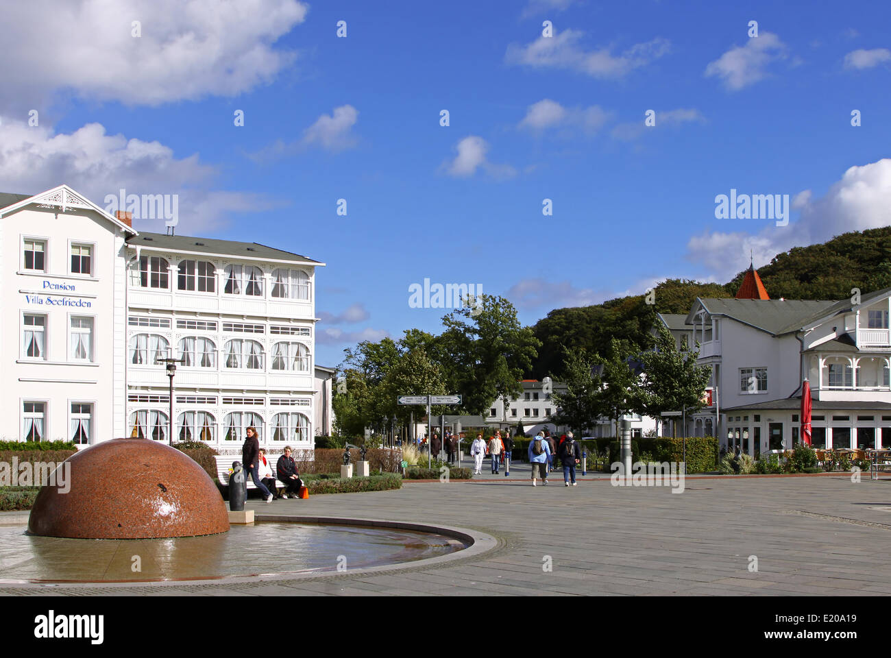 Binz auf Rügen, Germany Stock Photo