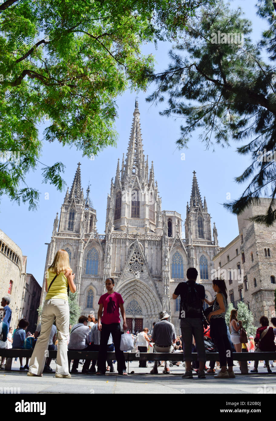 Cathedral of the Holy Cross and Saint Eulalia, also known Barcelona