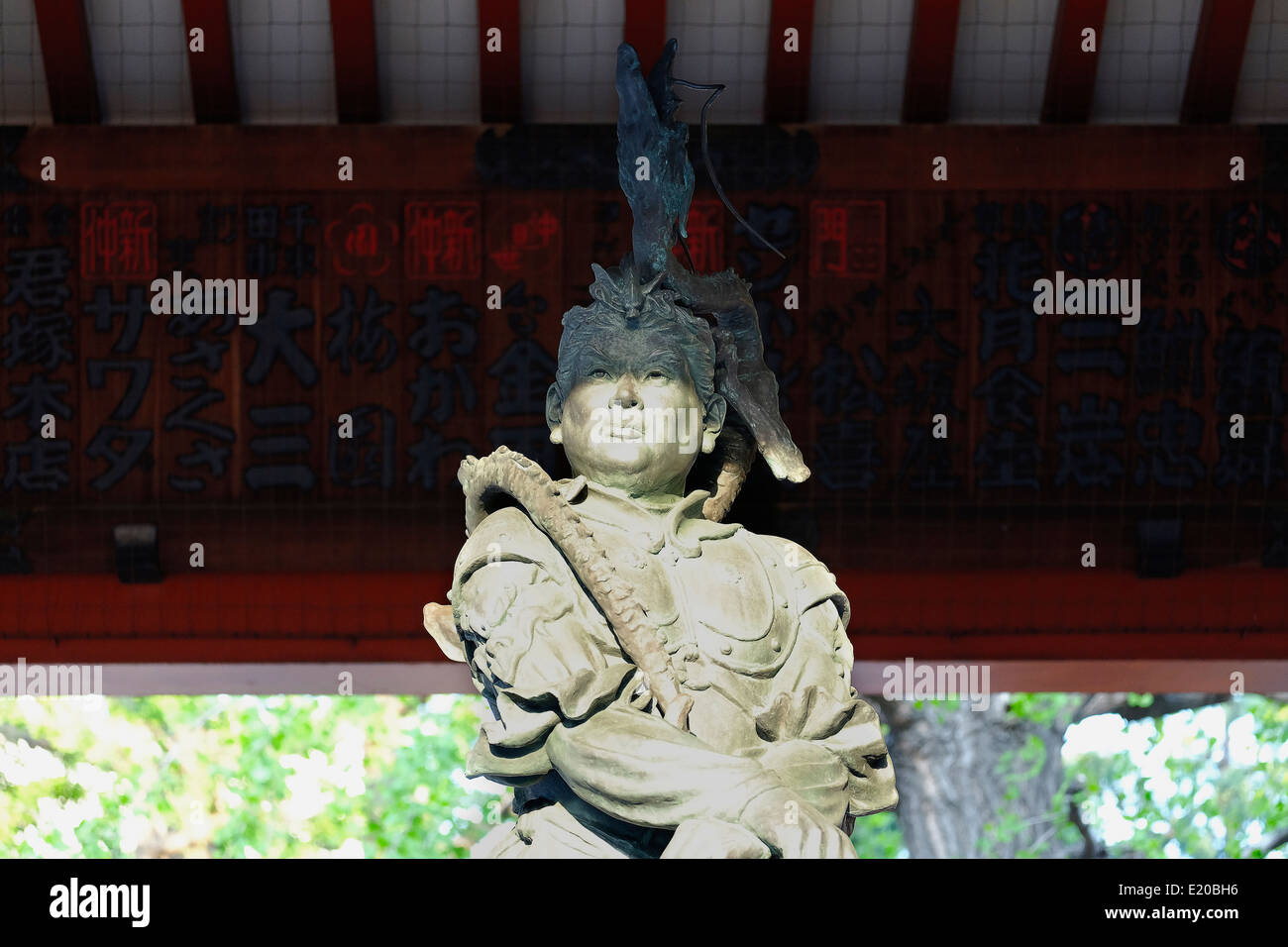 専用　銘有極上和彫人物置物　木29㎝/1543g 東Y7-0522⭐︎2Fトサルオ ColBase