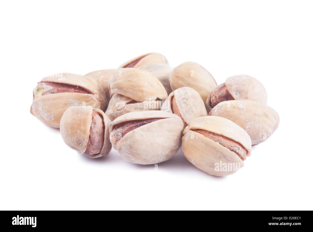 Salted pistachio Stock Photo