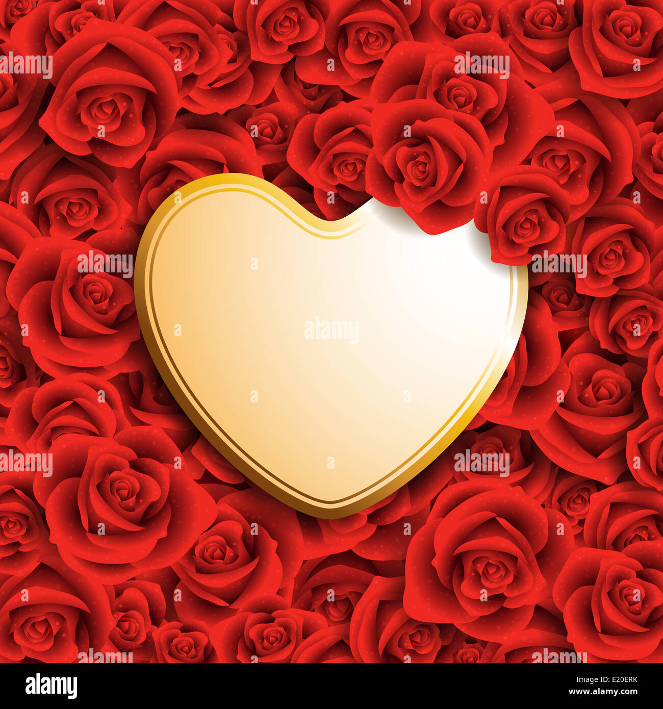 heart shaped card Stock Photo Alamy