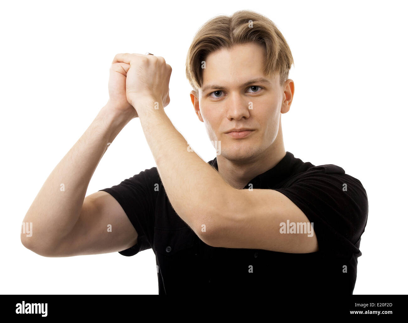 Portrait blond scandinavian man hi-res stock photography and images - Alamy