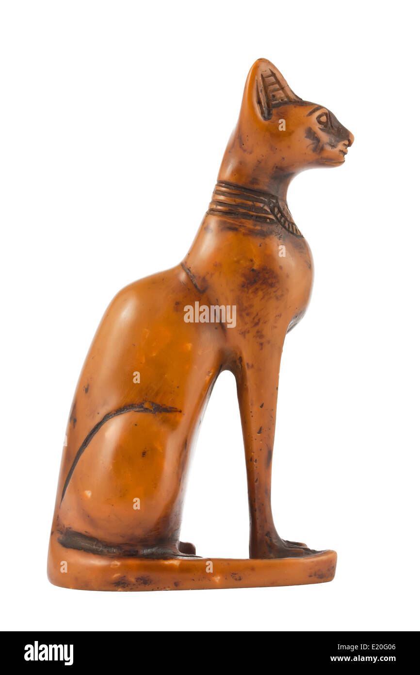 Egyptian cat statue hi-res stock photography and images - Alamy