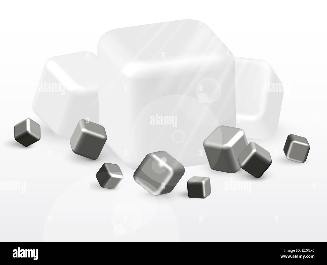 3d black and white abstract background Stock Photo - Alamy