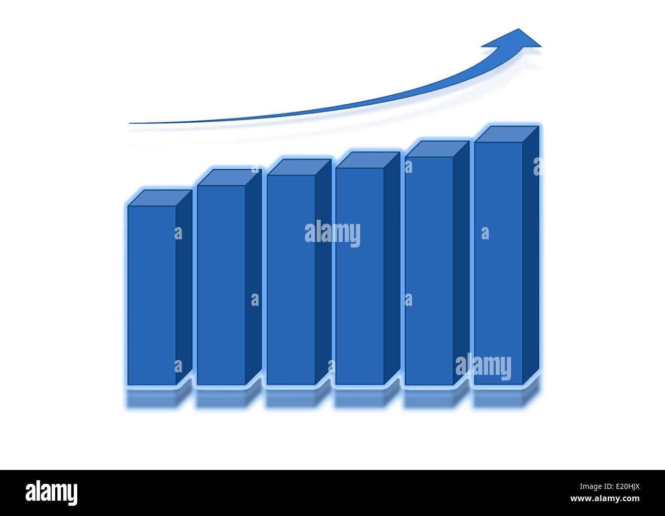 finance bar graph Stock Photo Alamy