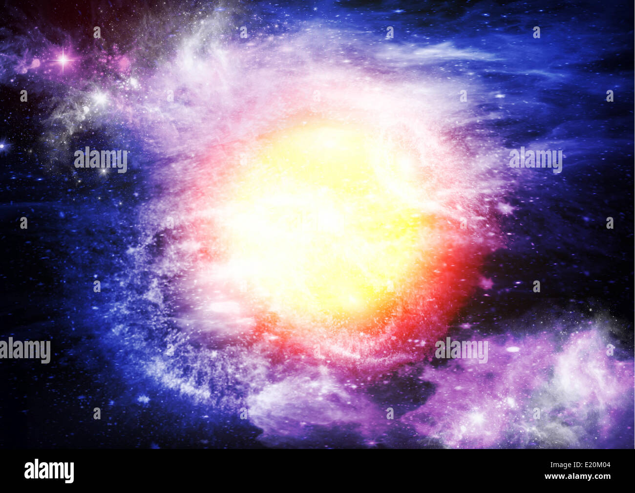 Birth of a new star Stock Photo - Alamy