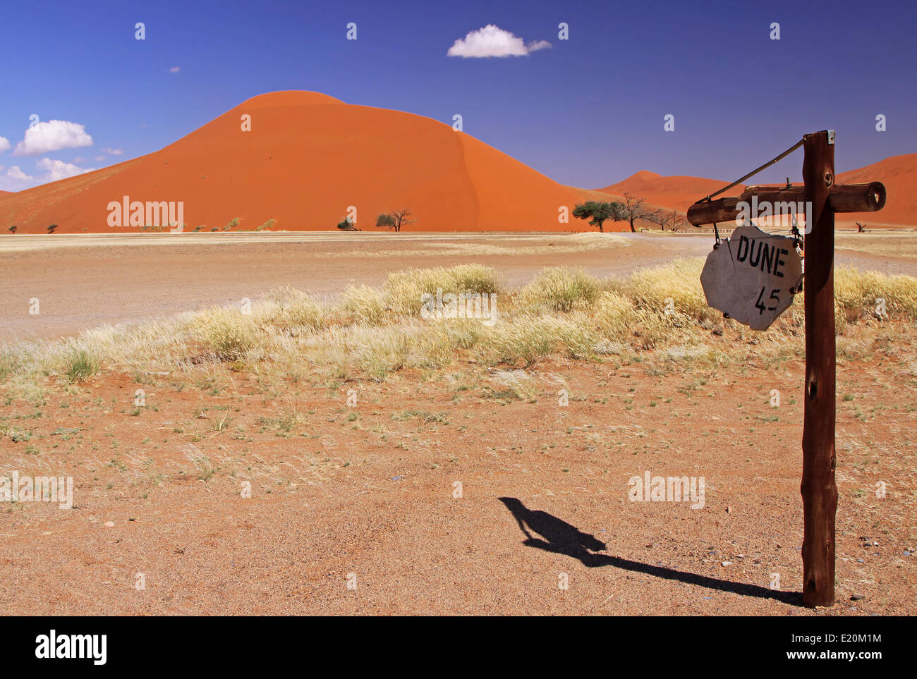 Dune 45, Namib-Desert, Namibia Stock Photo