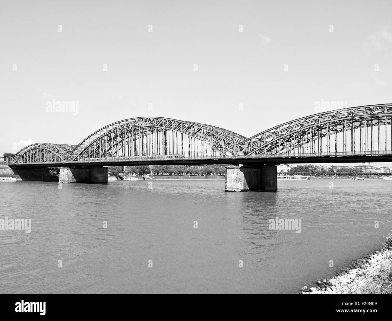 River Rhein Stock Photo Alamy