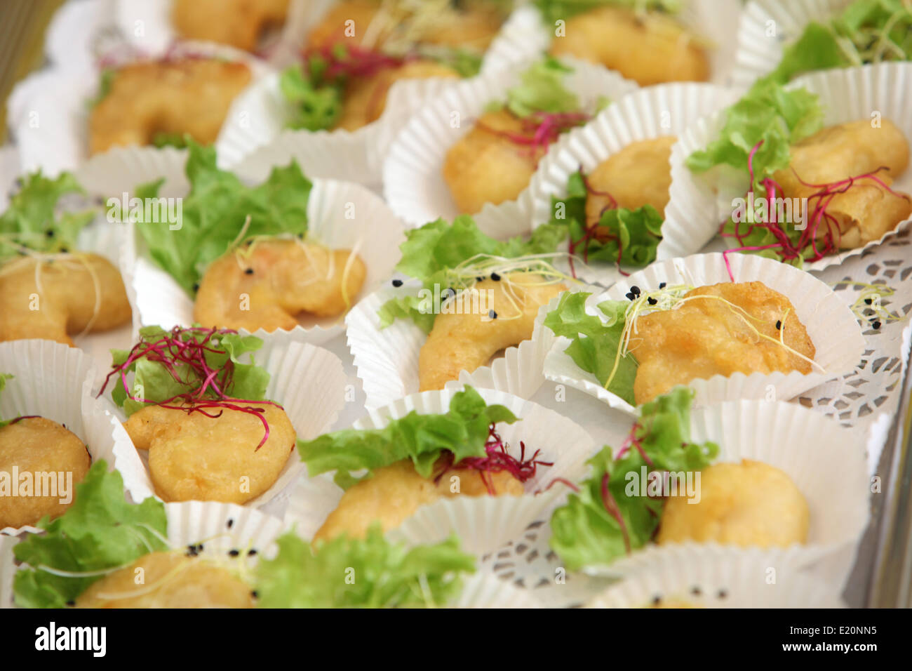 Close up catering banquet menu hi-res stock photography and images - Alamy