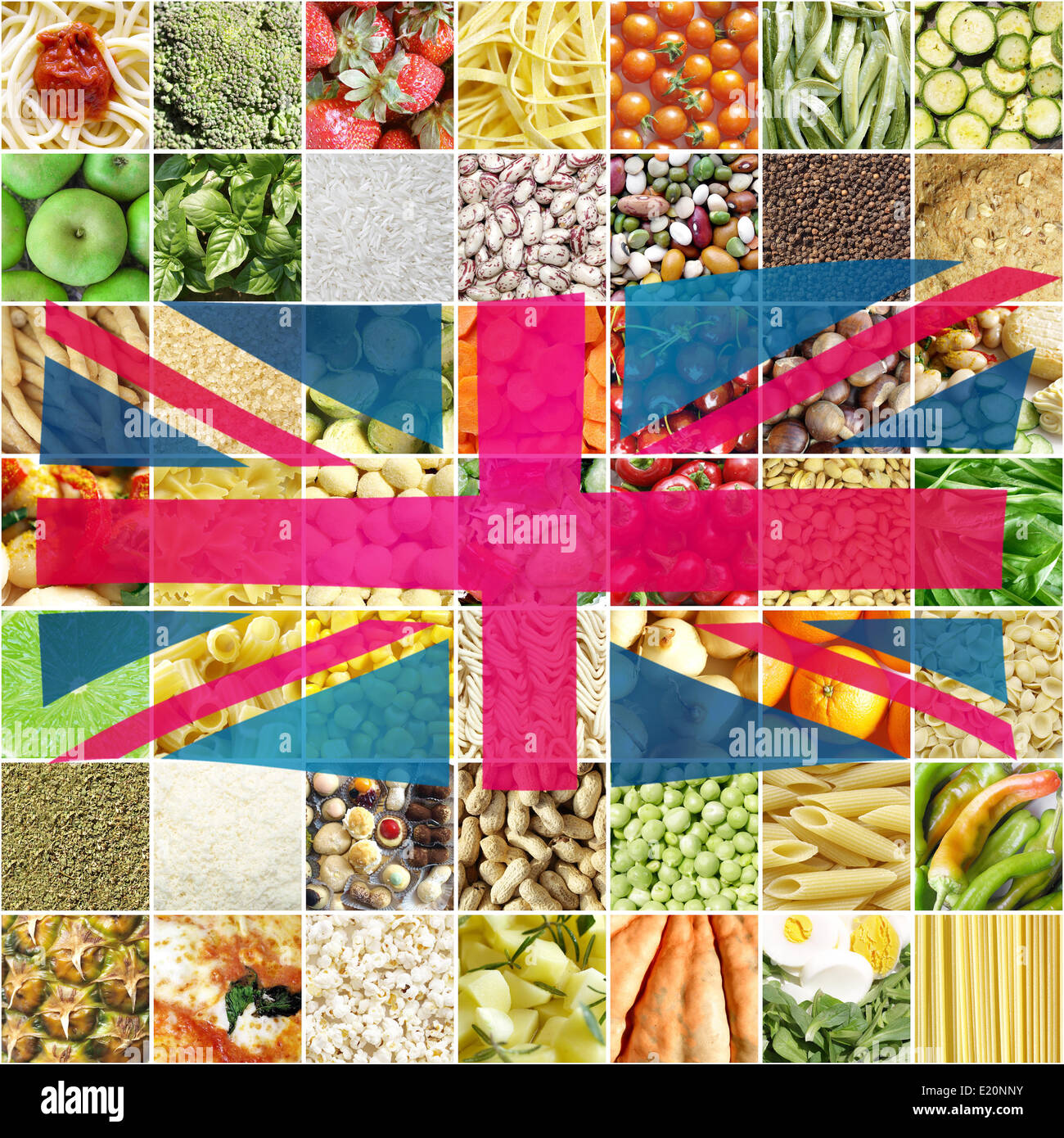 Union Jack UK flag Stock Photo