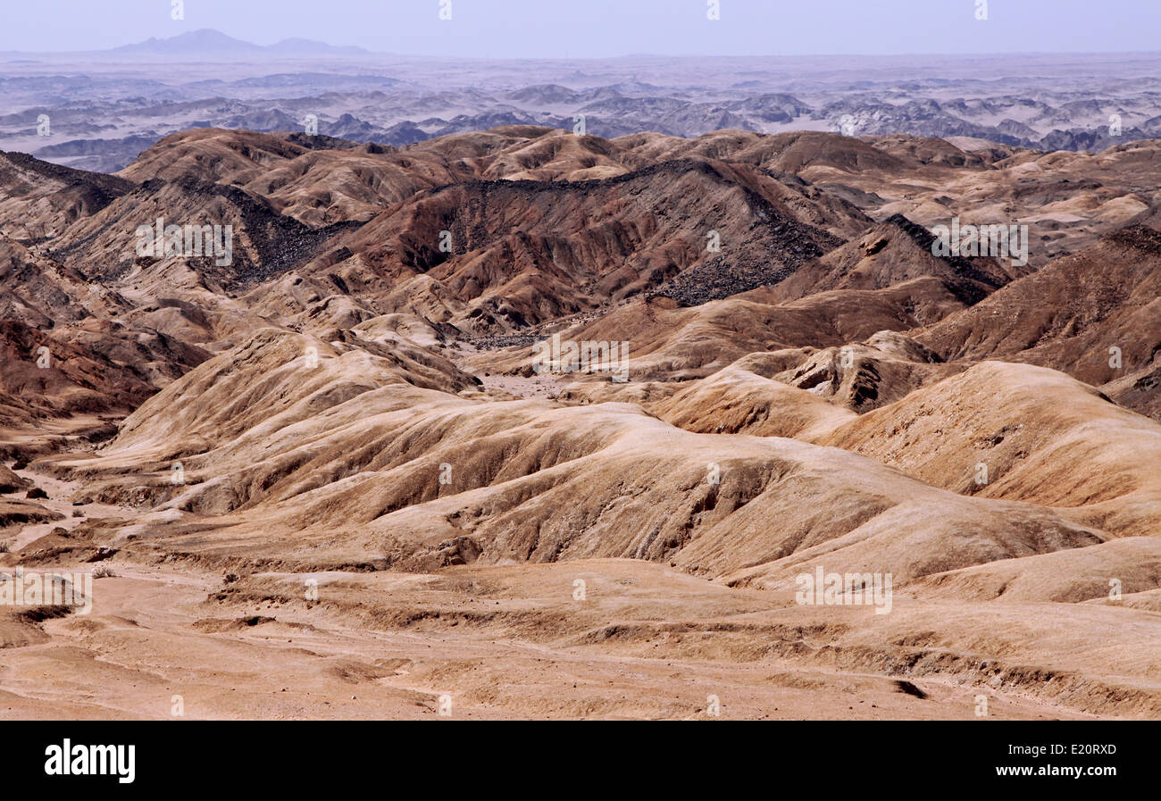 moon landscape, lunarscape, Namibia Stock Photo Alamy