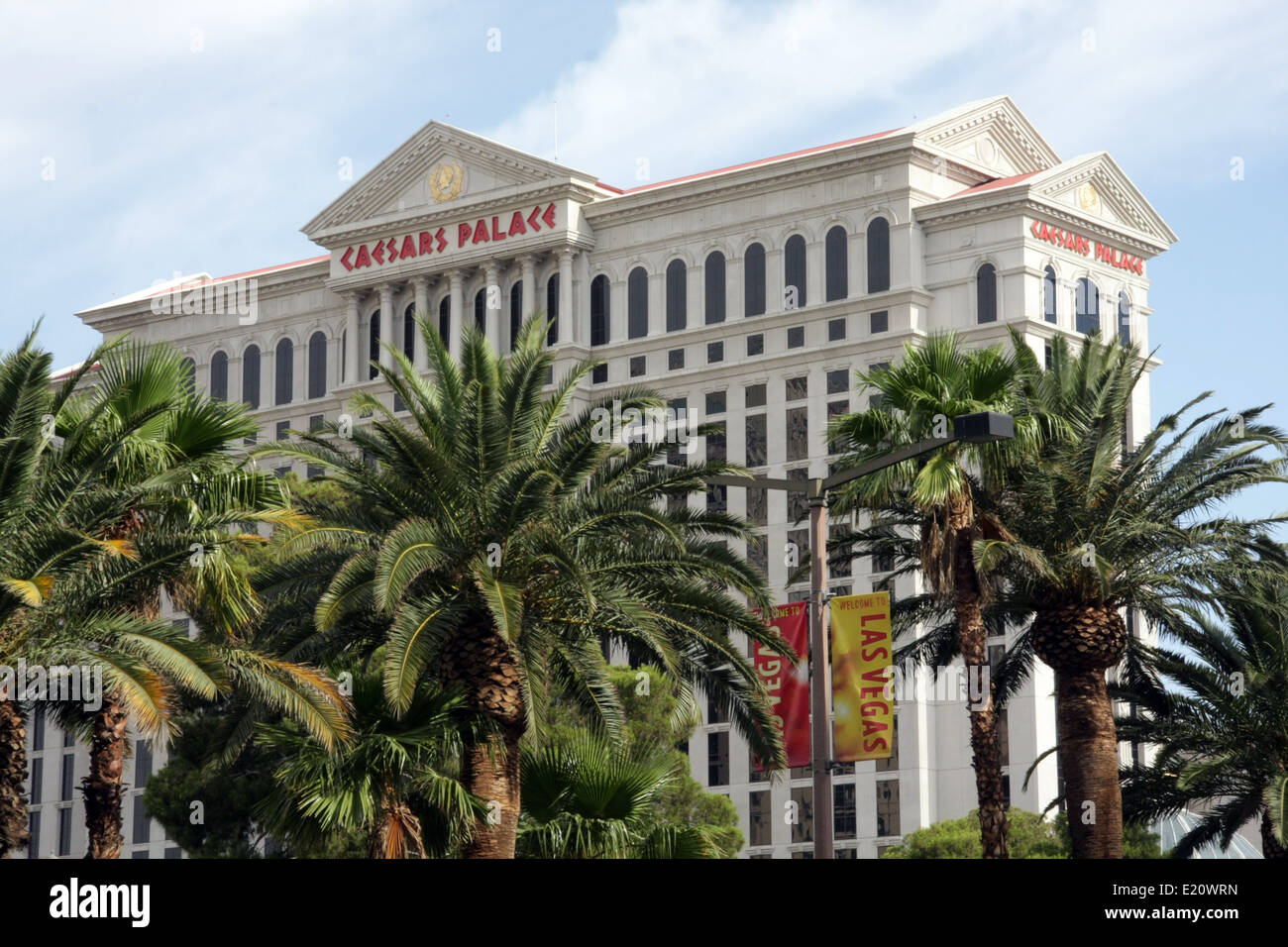 Caesars Palace Hotel in Las Vegas, USA Stock Photo