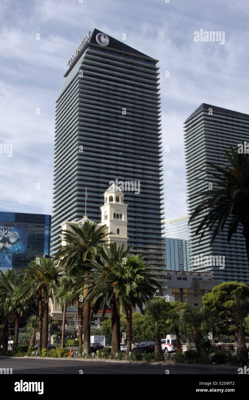 The Cosmopolitan Hotel on the strip in Las Vegas Stock Photo Alamy