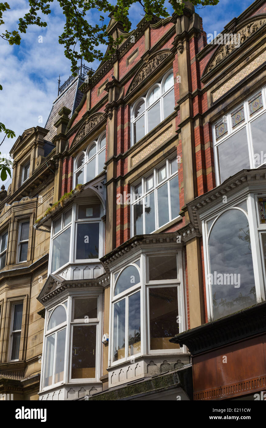 Victorian Architecture Southport Uk Stock Photos & Victorian