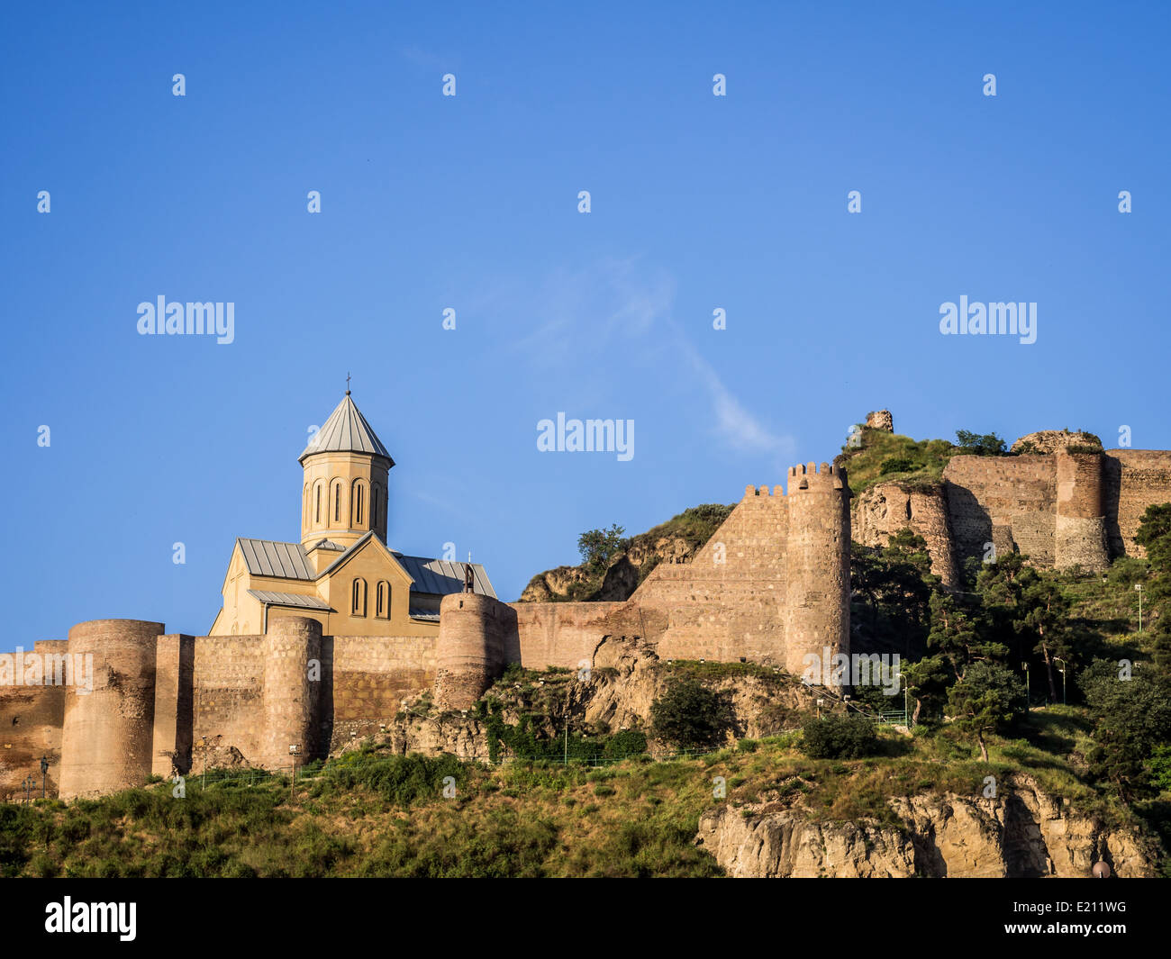 Narikala castle in tbilisi georgia hi-res stock photography and images ...