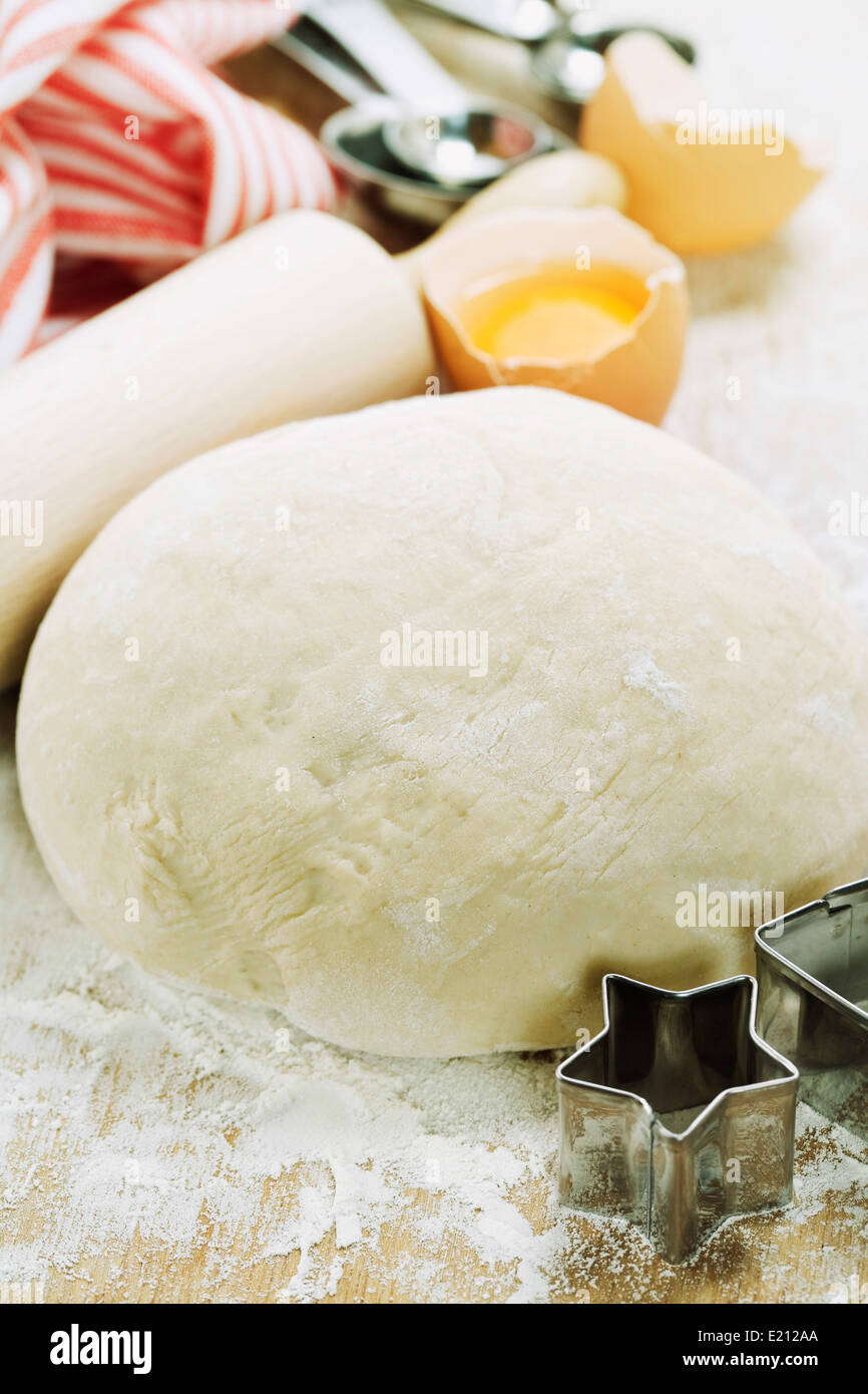 the process of baking cookies at home Stock Photo Alamy