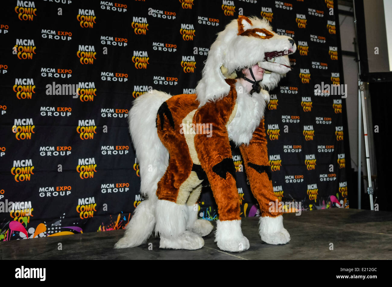 life size arcanine plush