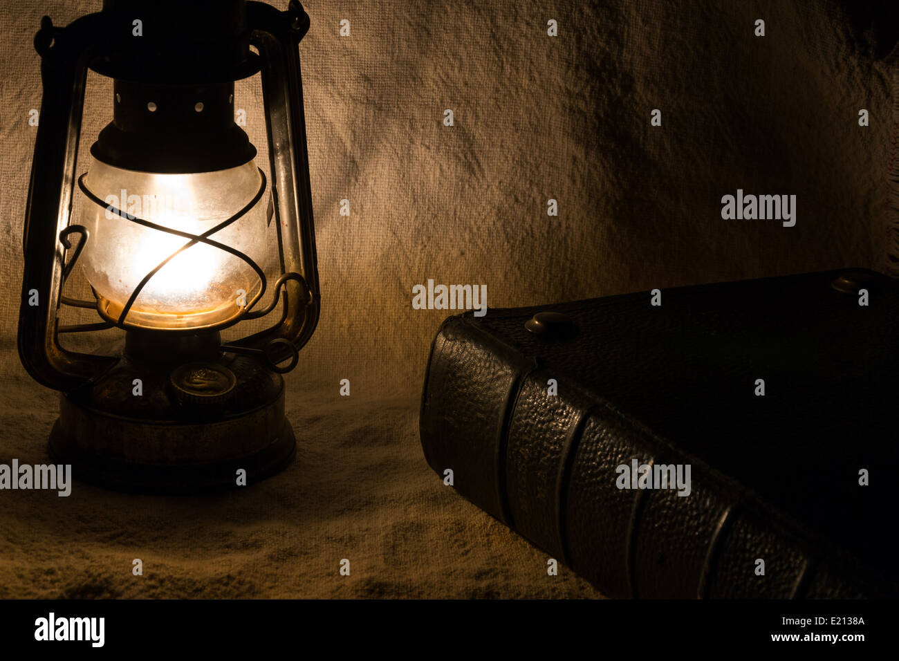 Medieval oil lantern hi-res stock photography and images - Alamy