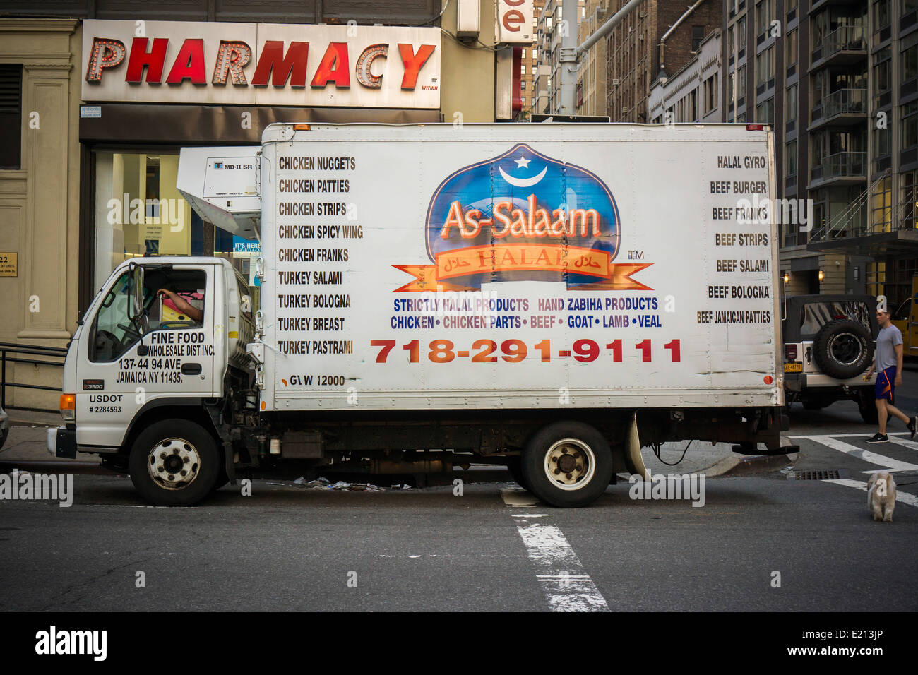 Halal food truck in east hires stock photography and images Alamy
