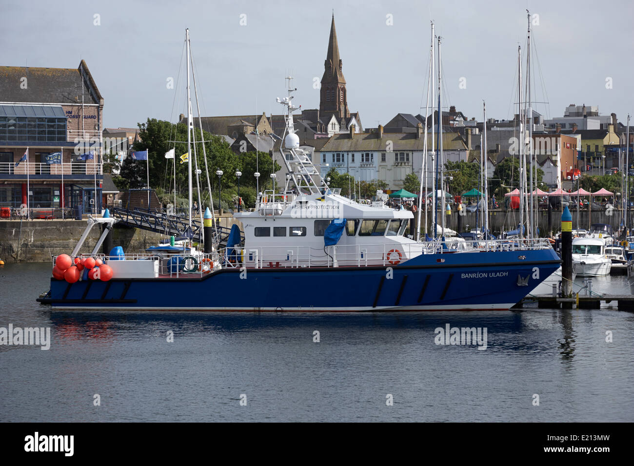 banrion uladh uk fisheries protection vessel bangor northern ireland Stock Photo