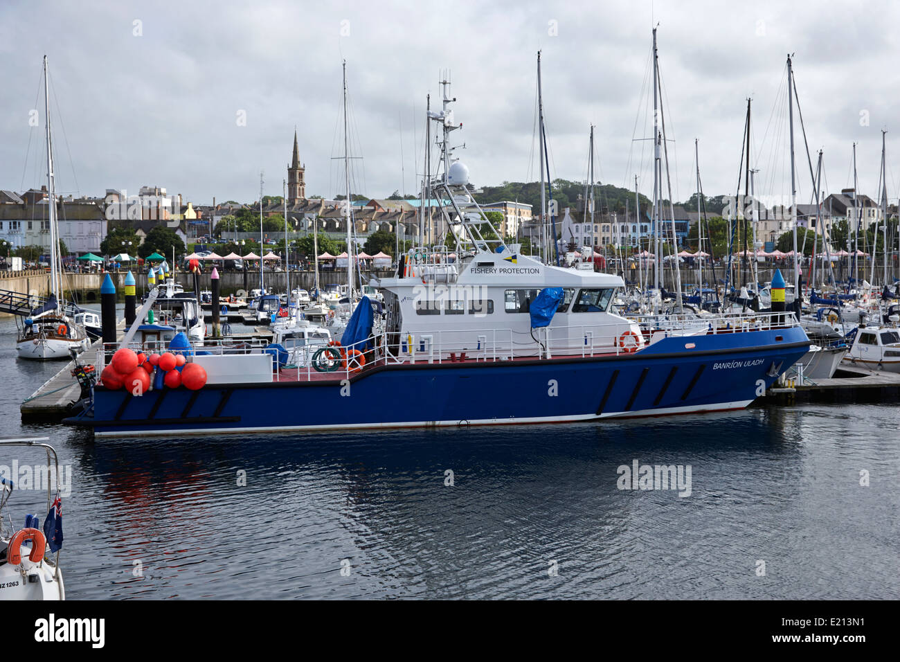 banrion uladh uk fisheries protection vessel bangor northern ireland Stock Photo