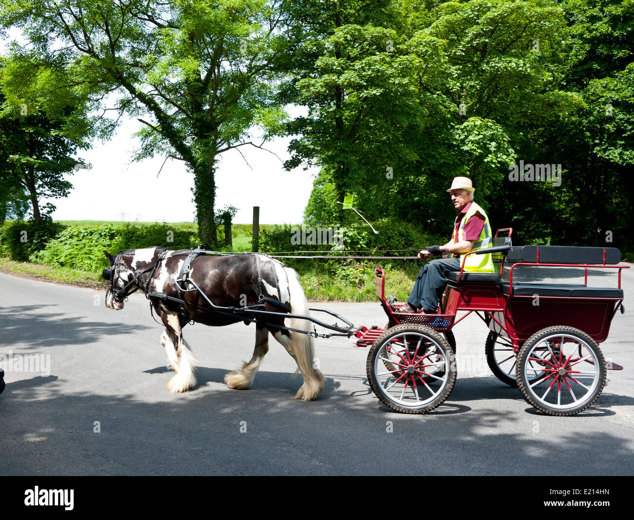 Horse Pulling Cart High Resolution Stock Photography and Images Alamy