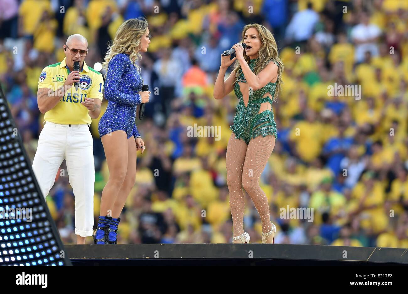 Sao Paulo, Brazil. 12th June, 2014. World Cup finals 2014. Opening