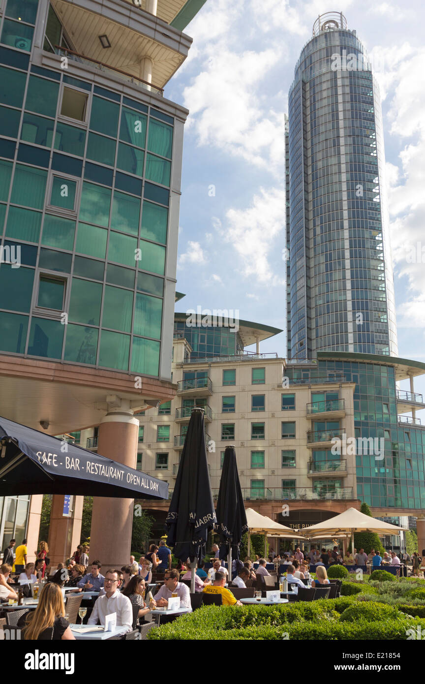 St George Wharf Tower - Vauxhall - London Stock Photo