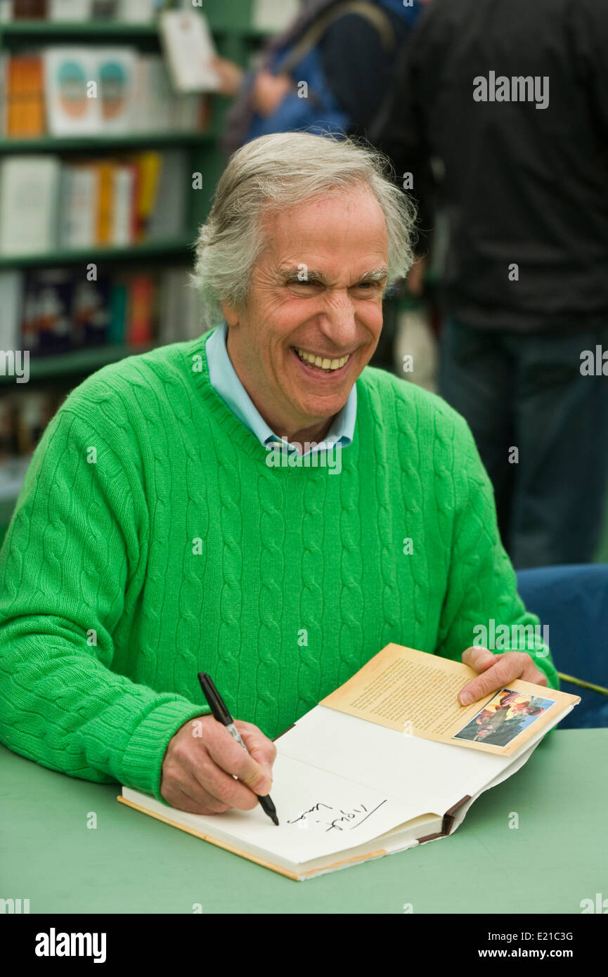 Henry Winkler aka The Fonz book signing at Hay Festival 2014 ©Jeff