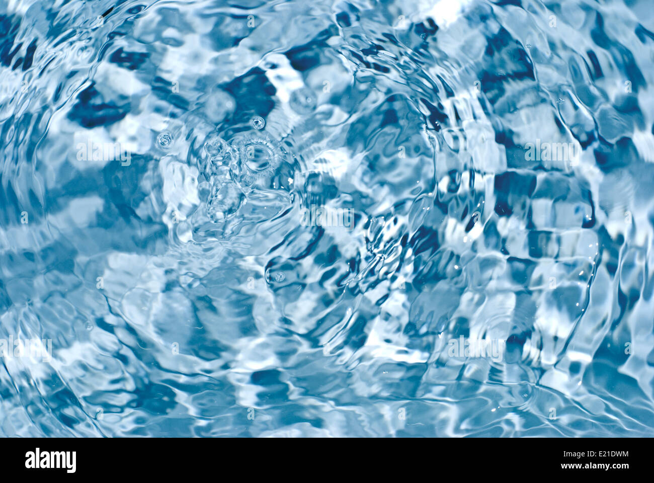 Stirred water Stock Photo Alamy