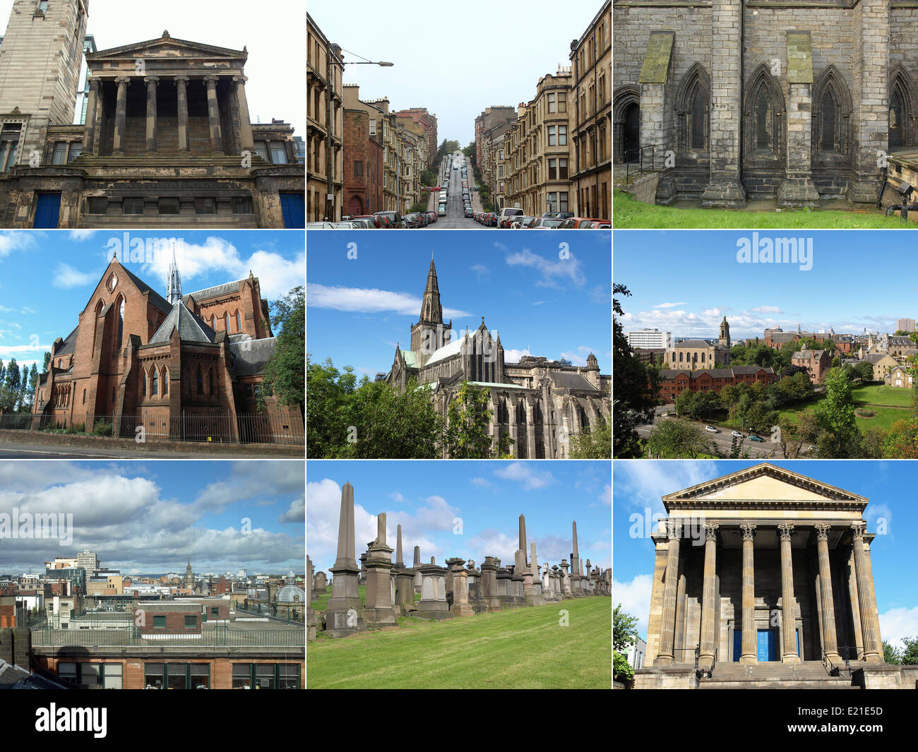 Glasgow landmarks hires stock photography and images Alamy