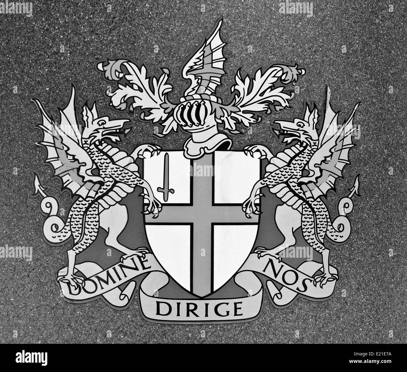 United kingdom coat of arms Black and White Stock Photos & Images Alamy