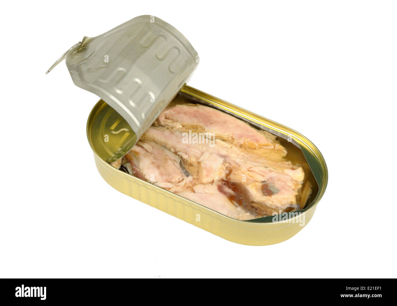 canned fish Stock Photo