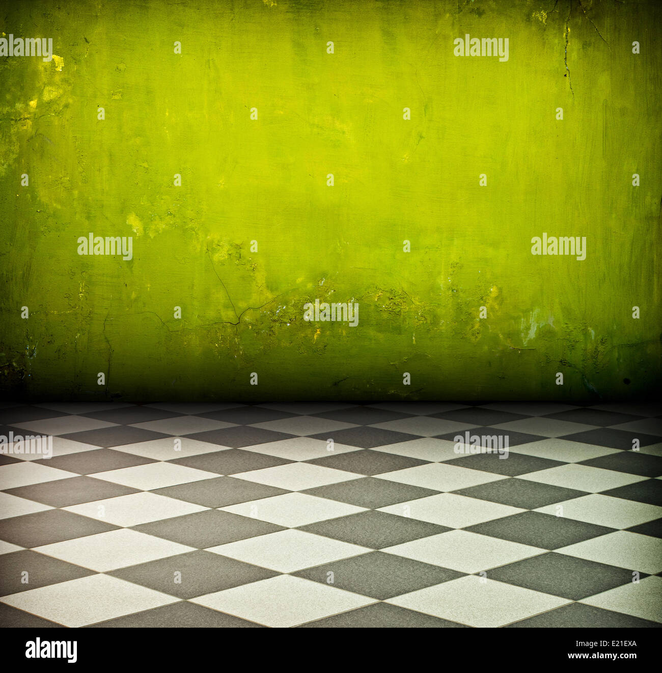 green room Stock Photo