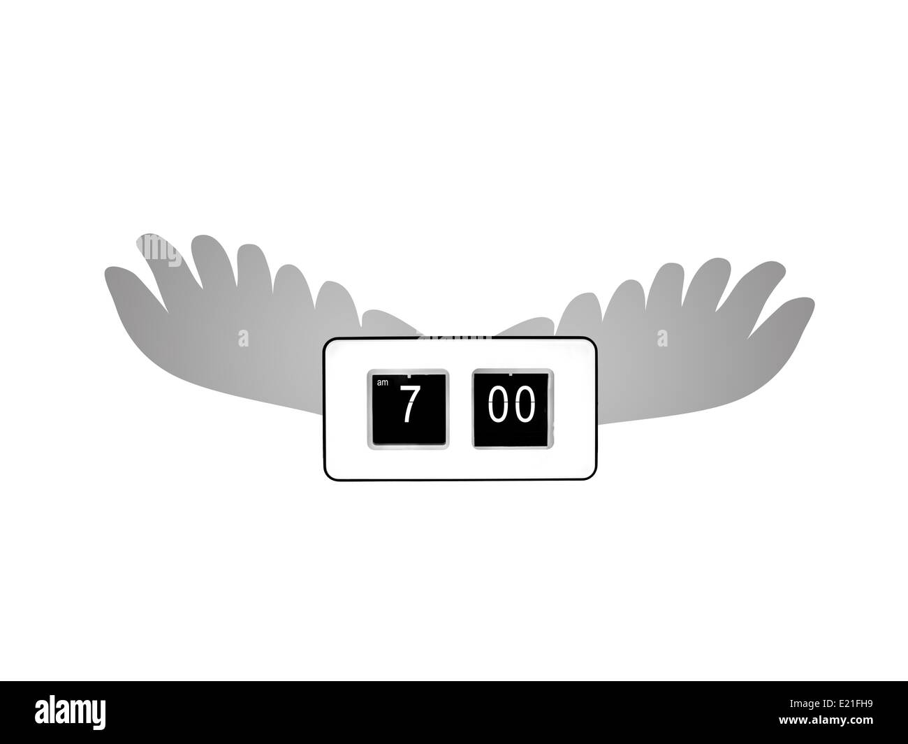 Time report Black and White Stock Photos Images Alamy